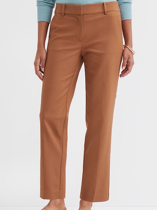 LOFT Pants - LOFT Riviera Slim Pants Cocoa Powder Size 14 Petite